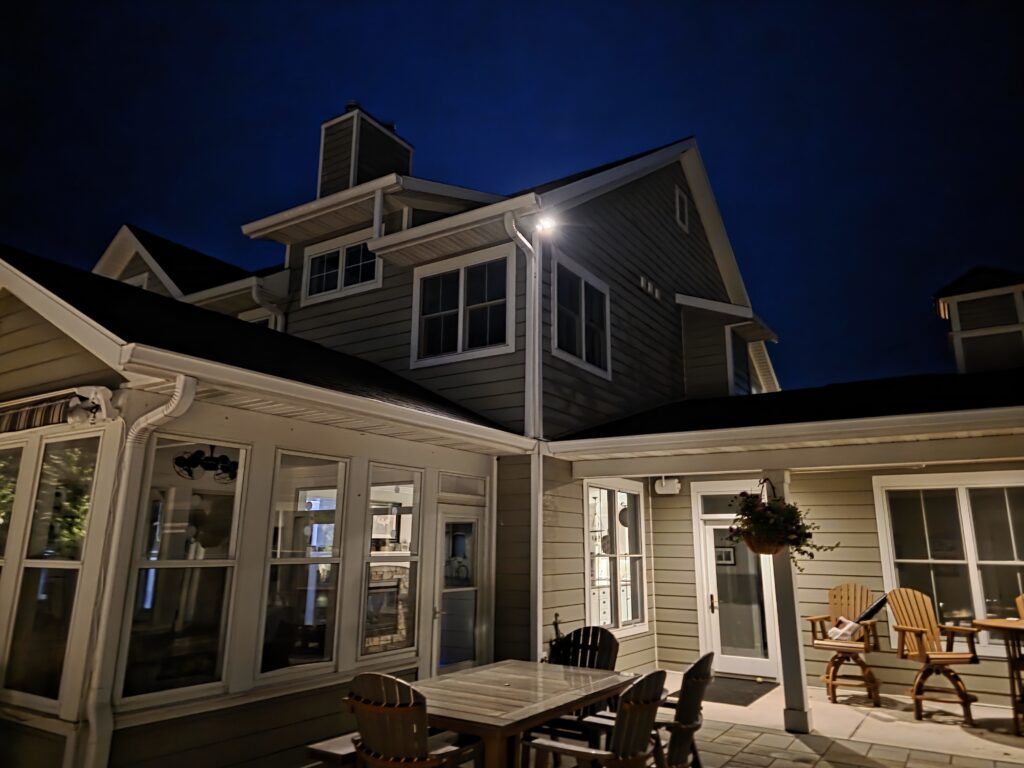 Outdoor Lighting Installation