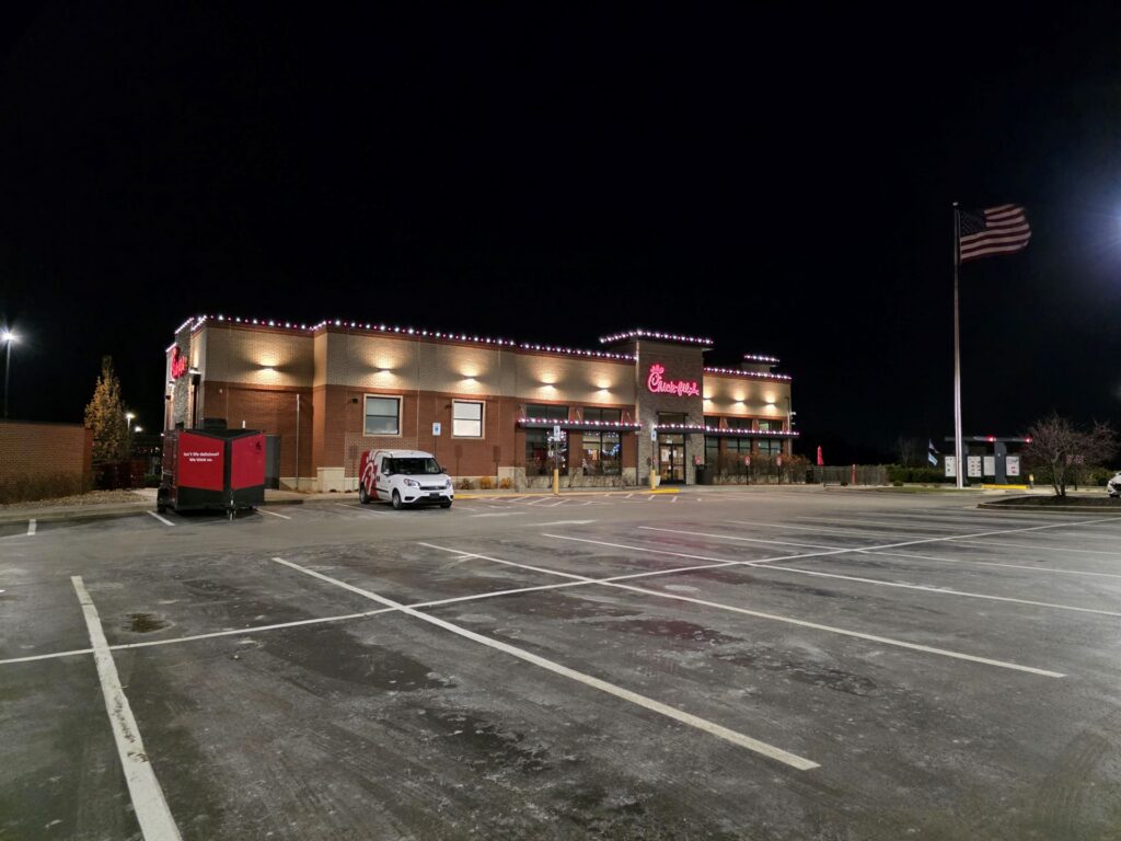 parking lot lighting