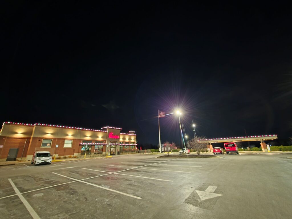 parking lot lighting